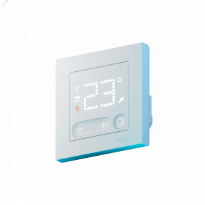 ATLASDESIGN SMART Термостат программируемый для   электрического теплого пола, Zigbee, 16 А, мех.,  БЕЛЫЙ ATN000138Z