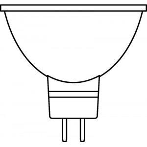 Лампа светодиодная LED Value LVMR1660 7SW/840 7Вт GU5.3 230В 10х1 RU OSRAM 4058075582811