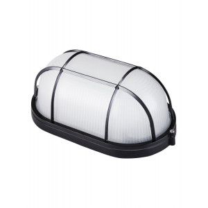 Светильник НПБ1202 черный/овал с реш. 100Вт IP54 SQ0303-0039