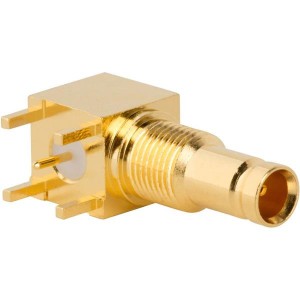 282100-75, РЧ соединители / Коаксиальные соединители 1.0/2.3 DIN Rec R/A Gold