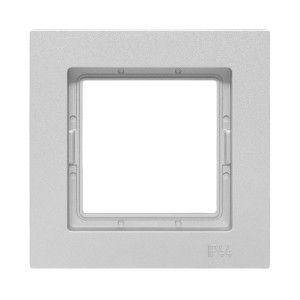 1 - местная рамка, IP44, алюминий, пластик Эпика EKF UP1-FPA-01-44