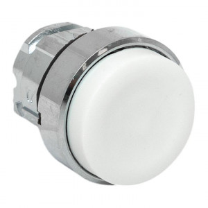 Исполнительный механизм кнопки XB4 белый выпирающая возвратный без фиксации, без подсветки IP65 EKF XB4BL-W-65