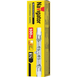 Лампа галогенная 94 217 J78мм 100Вт линейная R7s 2900К 230В 2000h 94217