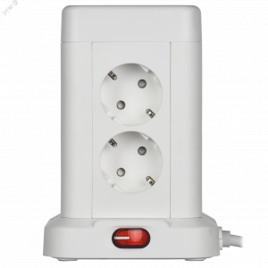 DOMINIC Удлинитель У08K 8 мест 2P+PE 1,5м 3х1,0мм2 16А/250В USB A+C 20Вт белый IEK DN-YP30-16-08-01-ZKU-K01