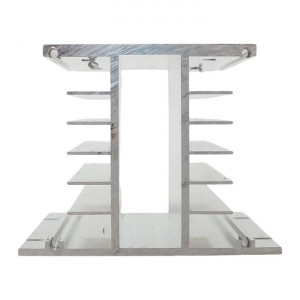 Радиатор для трехфазного твердотельного реле 60А EKF rad-rtp-3-60