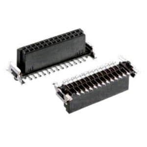124045, Межплатные и промежуточные соединители 50P VERT FEMALE SMT 1.27MM TYPE B
