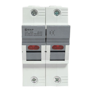 Предохранитель-разъединитель DF 14х51 2Р (тип ПВЦ) EKF