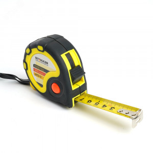 Рулетка 5м х 16мм прорезиненное покрытие 39783