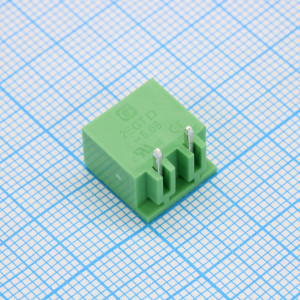 2EGTRC-5.08-02P-14-00, Разъемный клеммный блок на плату, 2 контакта. Серия 2EGTRC-5.08
