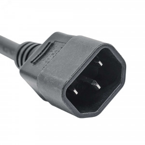 Кабель питания ДКС, IEC320 C13 - IEC320 C14, 1 м, сечение 3 х 1,5 мм R5CORD3410