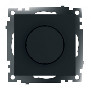 Выключатель диммирующий, Катрин, черный, 39615