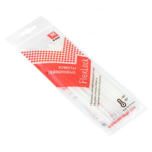 Хомут P6.6 стандартный (б), 2.5x160 (100шт) FlexLock PROxima plc-fl-ctsw-2.5x160