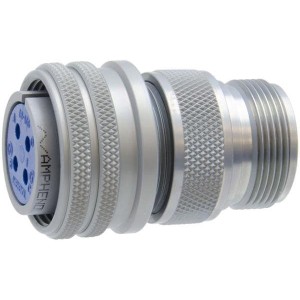 97-3106A-16S-1P(958), Круговой мил / технические характеристики соединителя Plug, 16S-1, Pin Zinc Nickel