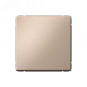 ARTGALLERY 1-клавишный выключатель кнопочный, 10А, механизм, песочный GAL001215