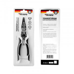 Тонкогубцы многофункциональные универсальные 200мм KR-12-4653-5