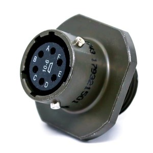 PT01E145S(027), Круговой мил / технические характеристики соединителя 5P CABLE MT SCKT REC SZ 14 MIL-C-26482 I