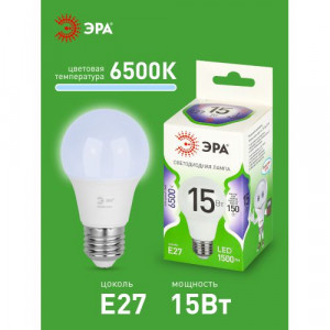 Лампа светодиодная LED 15 Вт 1500Лм 6500К груша холодный E27 220-240В LED A60-15W-865-E27 Green Line Б0067098