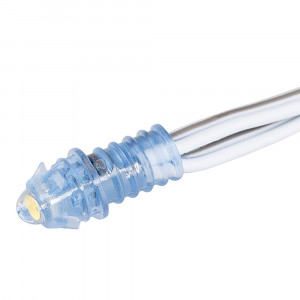 Модуль герметичный ARL-D9 5V Warm White 023333, Герметичный светодиодный модуль IP67, 1 светодиод, ТЕПЛЫЙ 3000–3700K, напряжение 5 В, мощность 0.12 Вт, светодиод DIP 5 мм, угол 90°. 50 шт на проводе, расстояние между модулями 65 мм. Размер O9х22 мм. Гарантия 1 год.