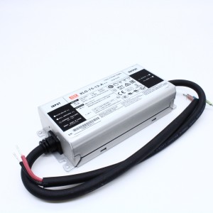 XLG-75-12-A, AC-DC, 60Вт, IP67, вход 100…305В AC, 47…63Гц, ККМ, выход 5А/8.4…12В, изоляция 3750В AC, в кожухе 140х63х32мм, -40…+90°С (корпус), встр. потенциометр