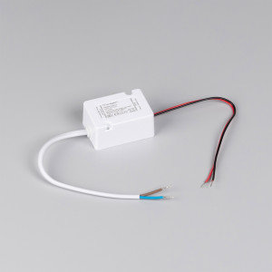 Блок питания ARPV-SP-24012 (24V, 0.5A, 12W) 039673, Источник напряжения с гальванической развязкой для светодиодных изделий. Входное напряжение 220-240 VAC. Выходные параметры: 24 В, 0,5 А, 12 Вт, PF >0.5. Герметичный пластиковый корпус IP 67. Рабочая температура -20…+45C°