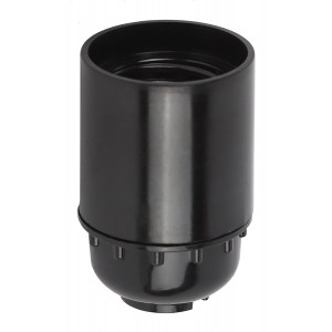 Патрон E27 подвесной бакелит черн. (х50) (50/200/14000) Б0044085