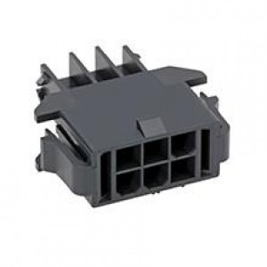 172767-0104, Проводные клеммы и зажимы MINIFIT TPA2 DR PLUG PNL MNT HSG 4CKT GW