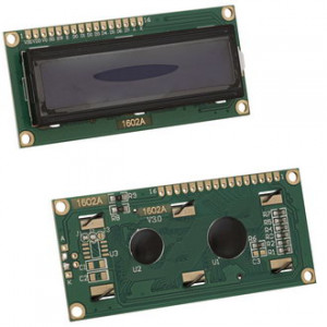 RH1602B-TNI ENG-RUS, ЖК индикатор символьный RUICHI RH1602B-TNI, знаки русские - английскиие