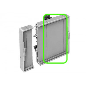 Корпус WEB 01.001.5753.0, Промежуточная часть корпуса для РЭА, ширина: 44,8 мм , пластик, цвет: серый, серия wiebox WEB 1001