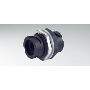 17-111274, Модульные соединители / соединители Ethernet RJ45-IP67 Cat.5e DBayLk MetPlsSHLwcap