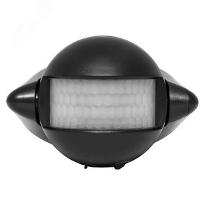 ИК датчик движения наст. 1200Вт 180гр. до 12м IP44 MS-39b черный PROxima dd-ms-39b