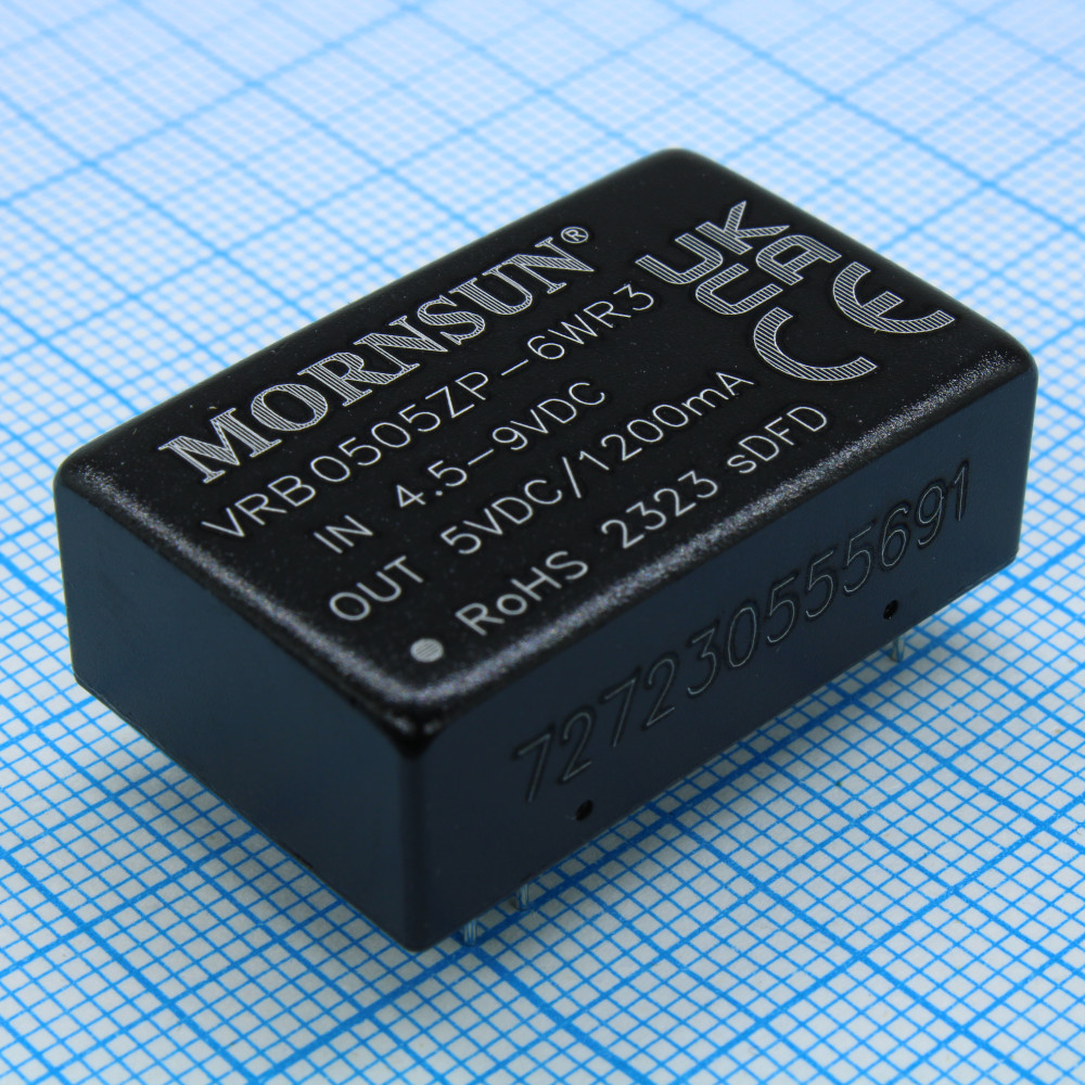 Изображение товара Преобразователь DC/DC 6 Вт 5V вход и выход с изоляцией 1500 В