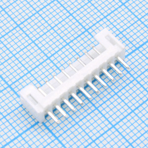 DS1066-10 MVW6-X, Разъем вилка на плату прямая 1х10 контактов шаг 2 мм