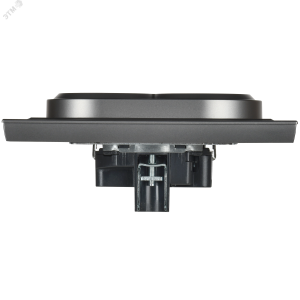 Розетка 2-м СП BRITE РС12-3-БрС 16А в сборе с заземл. без защ. шторок сталь BR-R21-16-K46-F