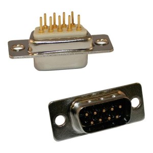 772-E25-213R001, Стандартные соединители D-Sub  25P FEMALE IP67 VERTICAL DIP SOLDER