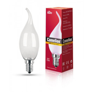 Лампа накаливания MIC 60Вт CW/FR/E14 11279