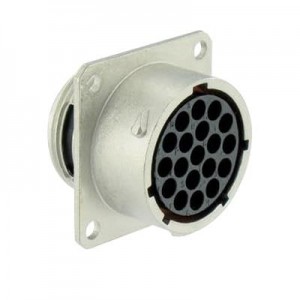 UT001619SXH, Стандартный цилиндрический соединитель Metal Bantam Receptacle