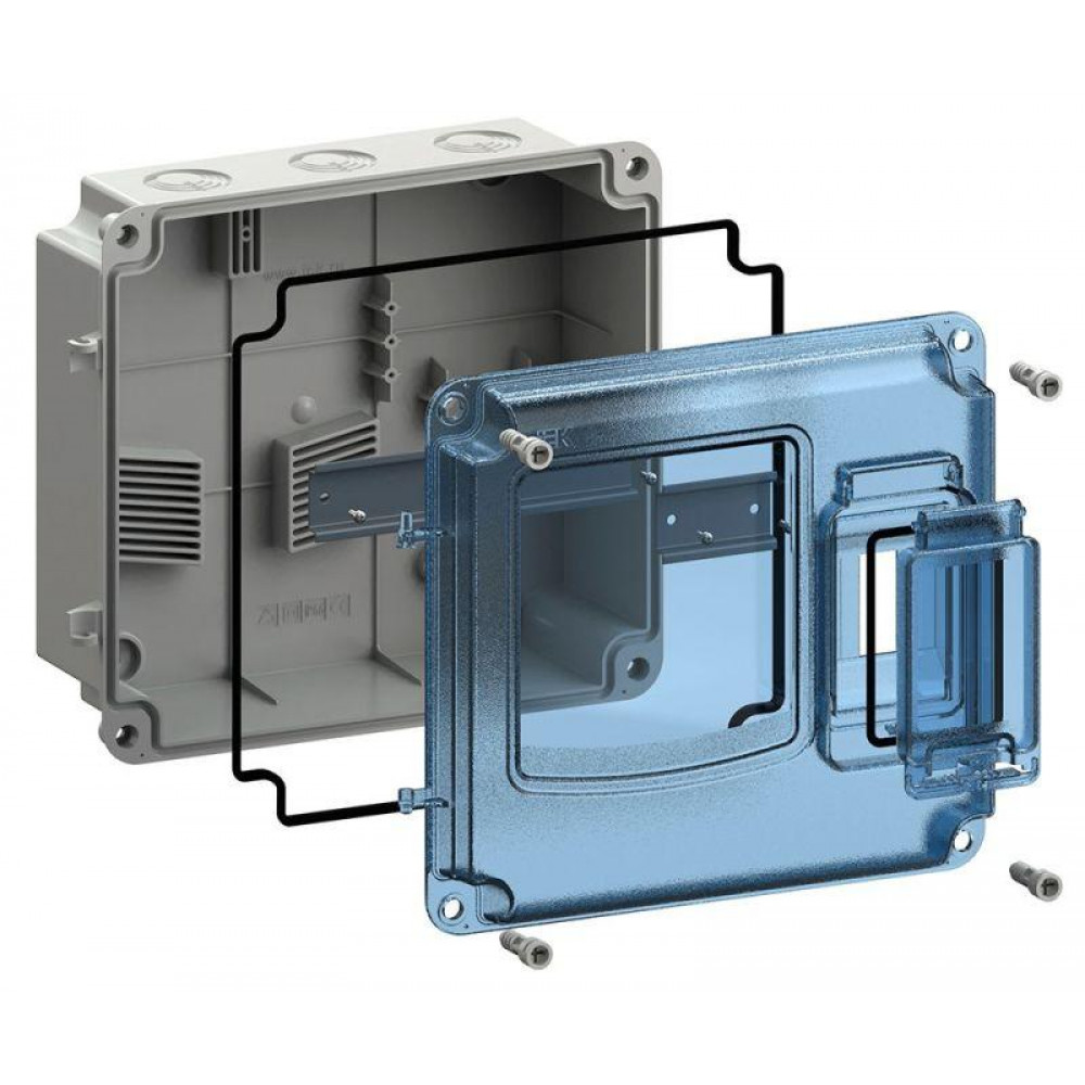 Изображение товара Корпус ЩУРн-П 1/3 Krepta 5 IP66 из пластика для счетчиков электроэнергии