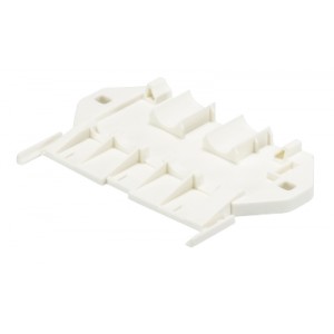 Опорная пластина GST18I5 07.413.5453.0, Монтажное основание для распределительного блока gesis GST18i5 92.050.0353.х или 92.050.1853.0, материал: пластик, цвет: черный