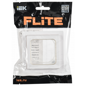 FLITE Рамка 1-местная IP55 Рпро-1-55-ФлБ белый IEK FI-M10-32-55-K01