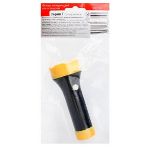 Фонарь 5002-ТН 4LED 1 режим 3хR03 черн. (блист.-пакет) 11785