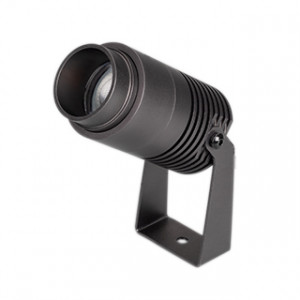 Светильник ALT-RAY-ZOOM-R52-8W Warm3000 (DG, 10-40 deg, 230V) 028076, Уличный светодиодный прожектор, мощность 8Вт, регулируемый угол освещения 10-40°. Цвет ТЕПЛЫЙ 3000К, световой поток для угла 10° 240 для угла 40° 420лм. Влагозащищенный корпус IP67 - темно-серый алюминий, экран из закаленного стекла.