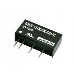 MEF1S2405SPC, Преобразователи постоянного тока в постоянный с изоляцией 1W 24Vin 5Vout 200mA Iso