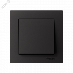 Выключатель 1-кл. СП AtlasDesign 10А IP20 (сх. 1) 10AX в сборе карбон SE ATN001012