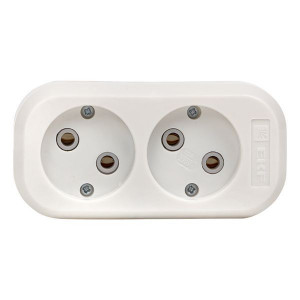 Колодка 2 гн. 10А 2,2кВт б/з Эксперт PROxima AKB10-2