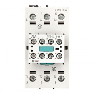 Комплект КМЭ 60А 400В АС с дополнительными контактами 2НО+2НЗ EKF AVERES ctr-s-60-00-400-av-22