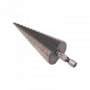 Сверло по металлу ступенчат 4-30мм 98 мм 62 HRC KR-12-6602