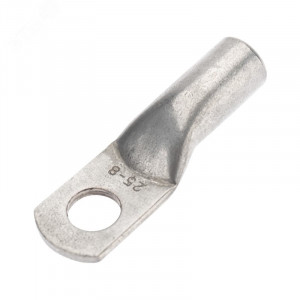 Наконечник медный луженый ТМЛ-Р 25–8 (25мм2 - 8мм) (в упак. 100 шт.) 07-5314-6