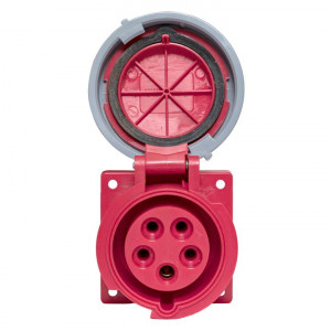 Розетка стационарная внутренняя 3152 3Р+РЕ+N 16А 380В IP67 PROxima ps-3152-16-380