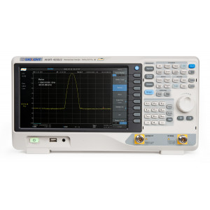 АКИП-4205/1, Анализатор спектра, частотный диапазон: 9 кГц - 2,1 ГГц, полоса пропускания (RBW): 10 Гц - 1 МГц,  полоса обзора: 100 Гц - 2,1 ГГц, функция трекинг генератор