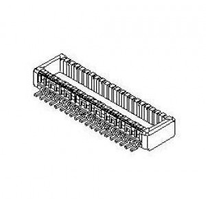 53885-0508, Межплатные и промежуточные соединители .5MM VERT PLG 50CKT SMT W/O SOLDER TAB
